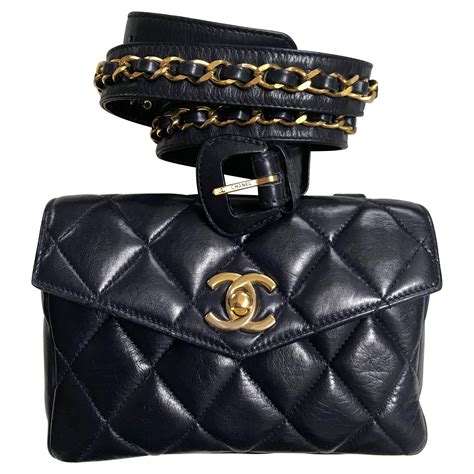 chanel vintage fanny pack bucket